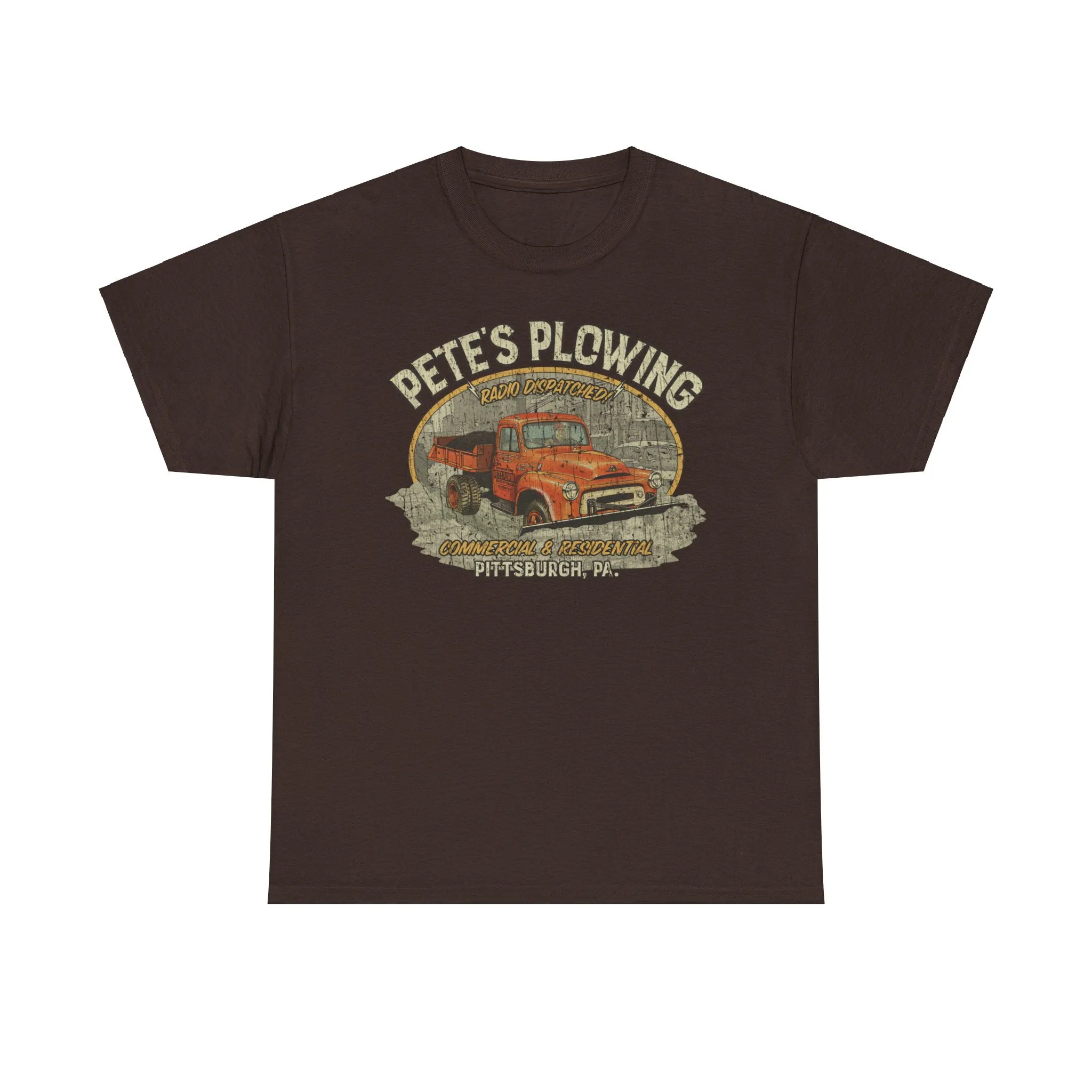 Petes Plowing Pittsburgh Pennsylvania Nostalgic T-shirt