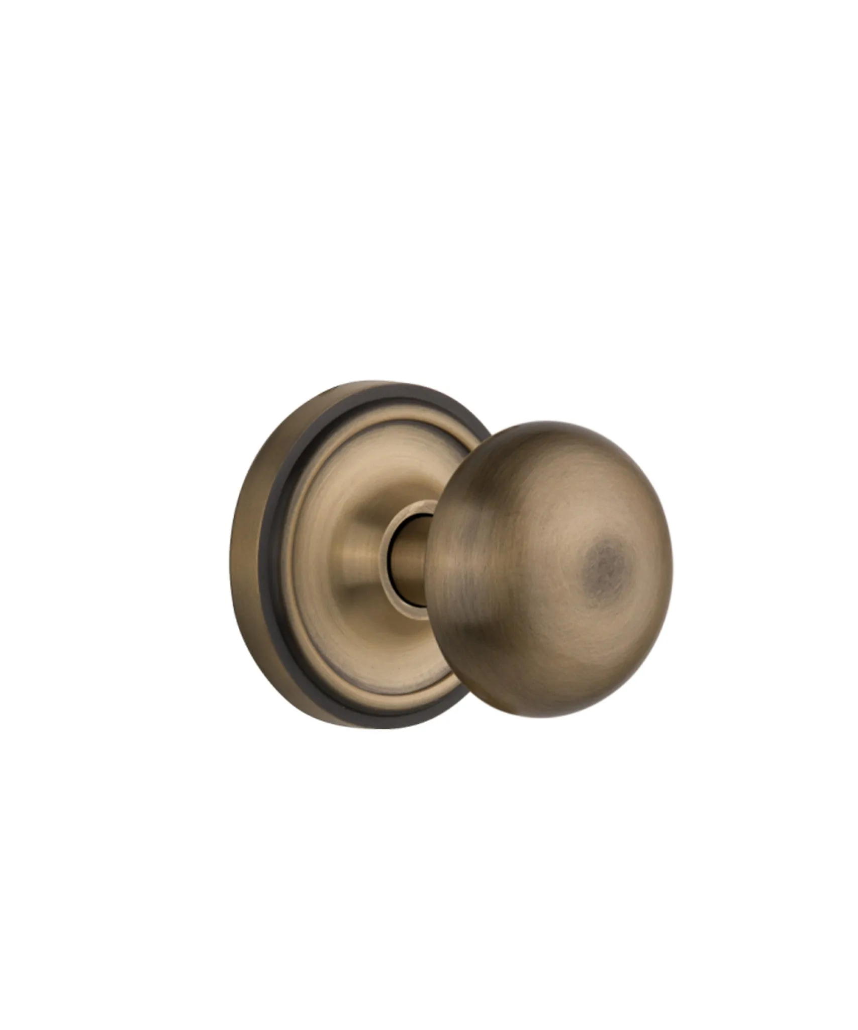 Philadelphia Interior Door Knob Set, Rosette Plate
