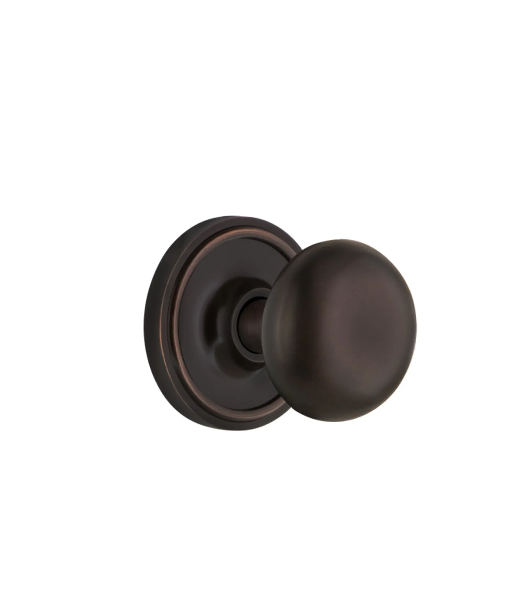 Philadelphia Interior Door Knob Set, Rosette Plate