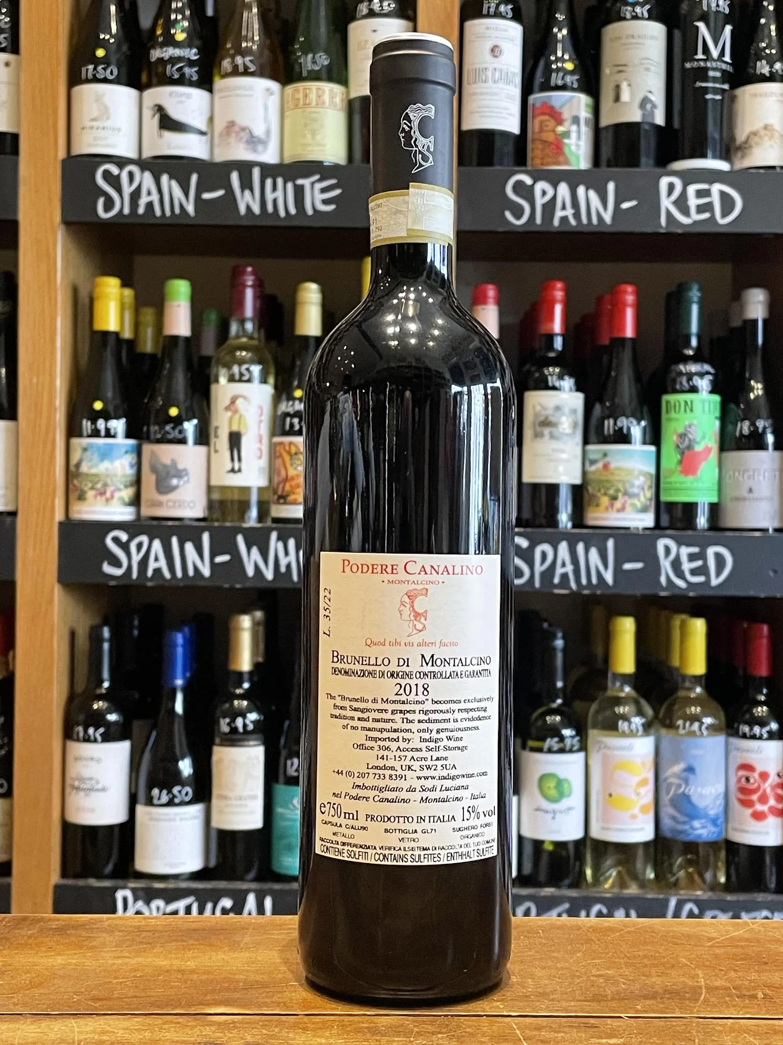 Podere Canalino - Brunello di Montalcino DOCG 2018