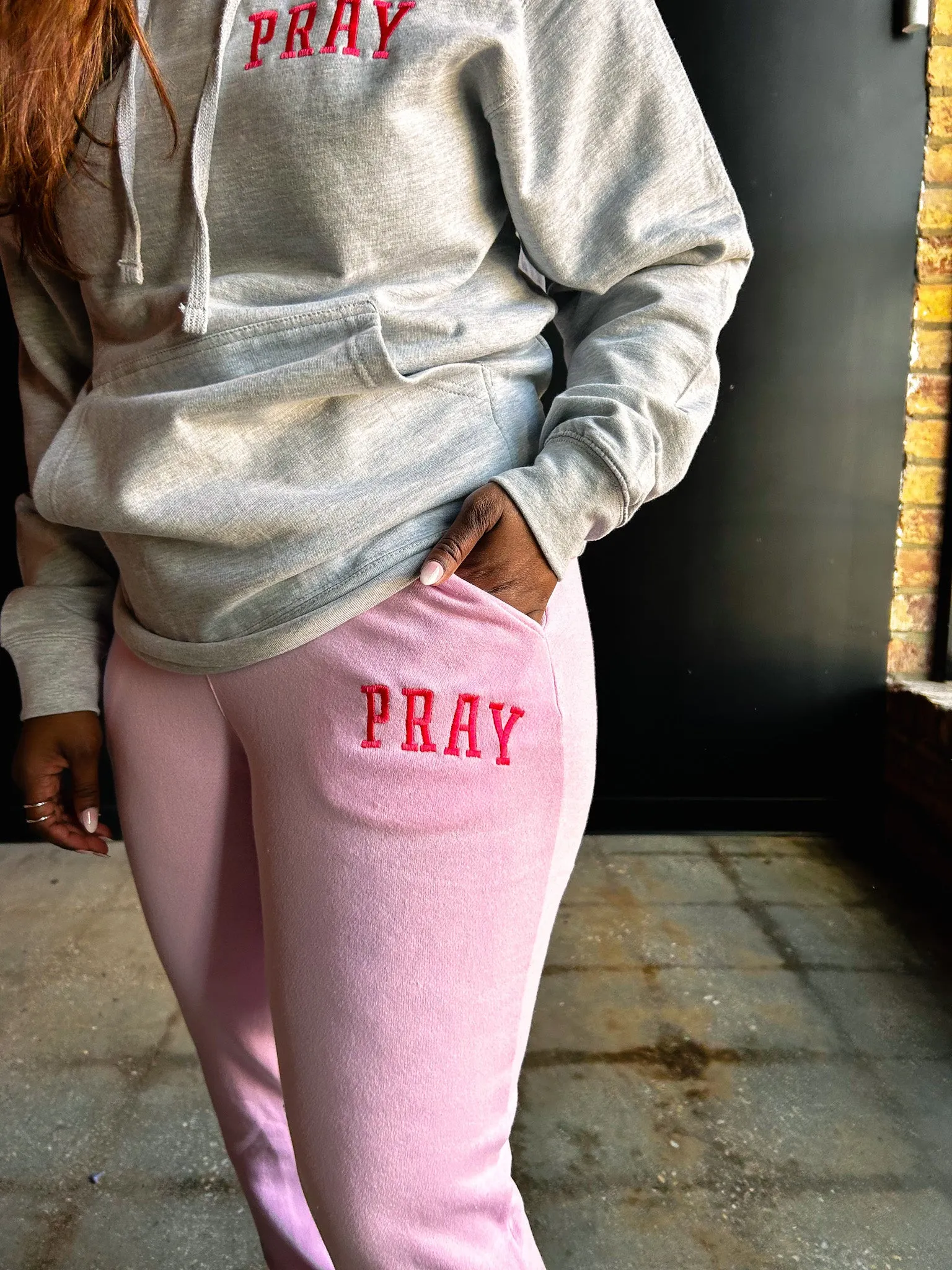 PRAY Embroidered Adult/Unisex Sweatpants