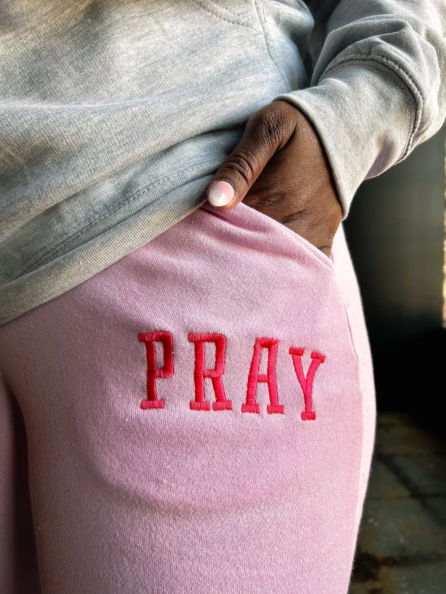 PRAY Embroidered Adult/Unisex Sweatpants