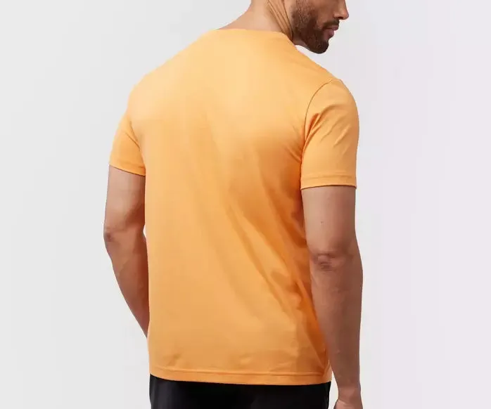 Psycho Bunny Mens Classic Crew Neck Tee Tangerine B6U014A2PC-821