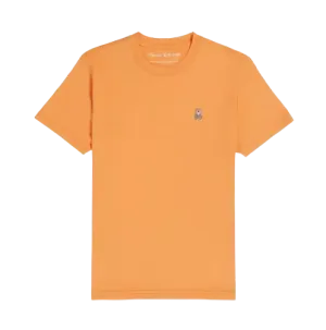 Psycho Bunny Mens Classic Crew Neck Tee Tangerine B6U014A2PC-821