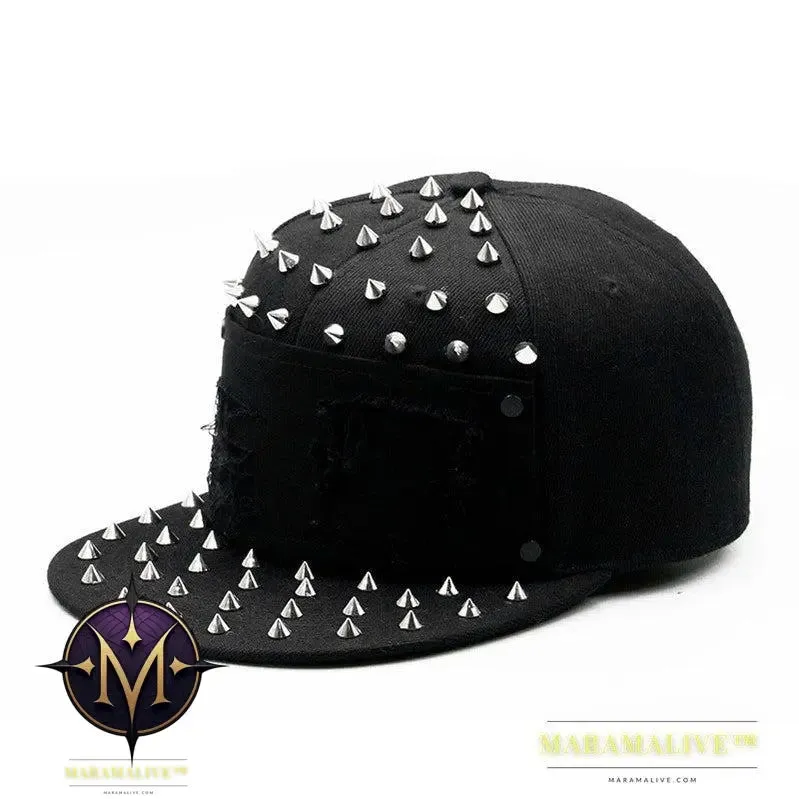 Punk Pointed Rivet Sewing Patch Hole Personality