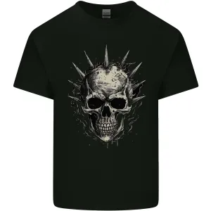 Punk Rock Skull Mens Light Cotton T-Shirt
