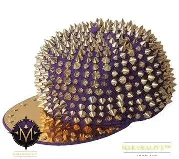 Punk Studded Handmade Rivet Street Cap