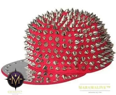 Punk Studded Handmade Rivet Street Cap