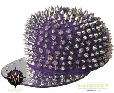 Punk Studded Handmade Rivet Street Cap