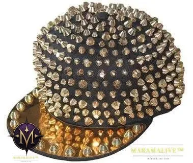 Punk Studded Handmade Rivet Street Cap