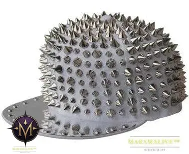 Punk Studded Handmade Rivet Street Cap