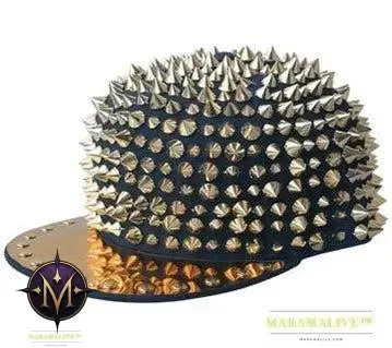 Punk Studded Handmade Rivet Street Cap