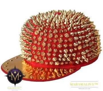 Punk Studded Handmade Rivet Street Cap
