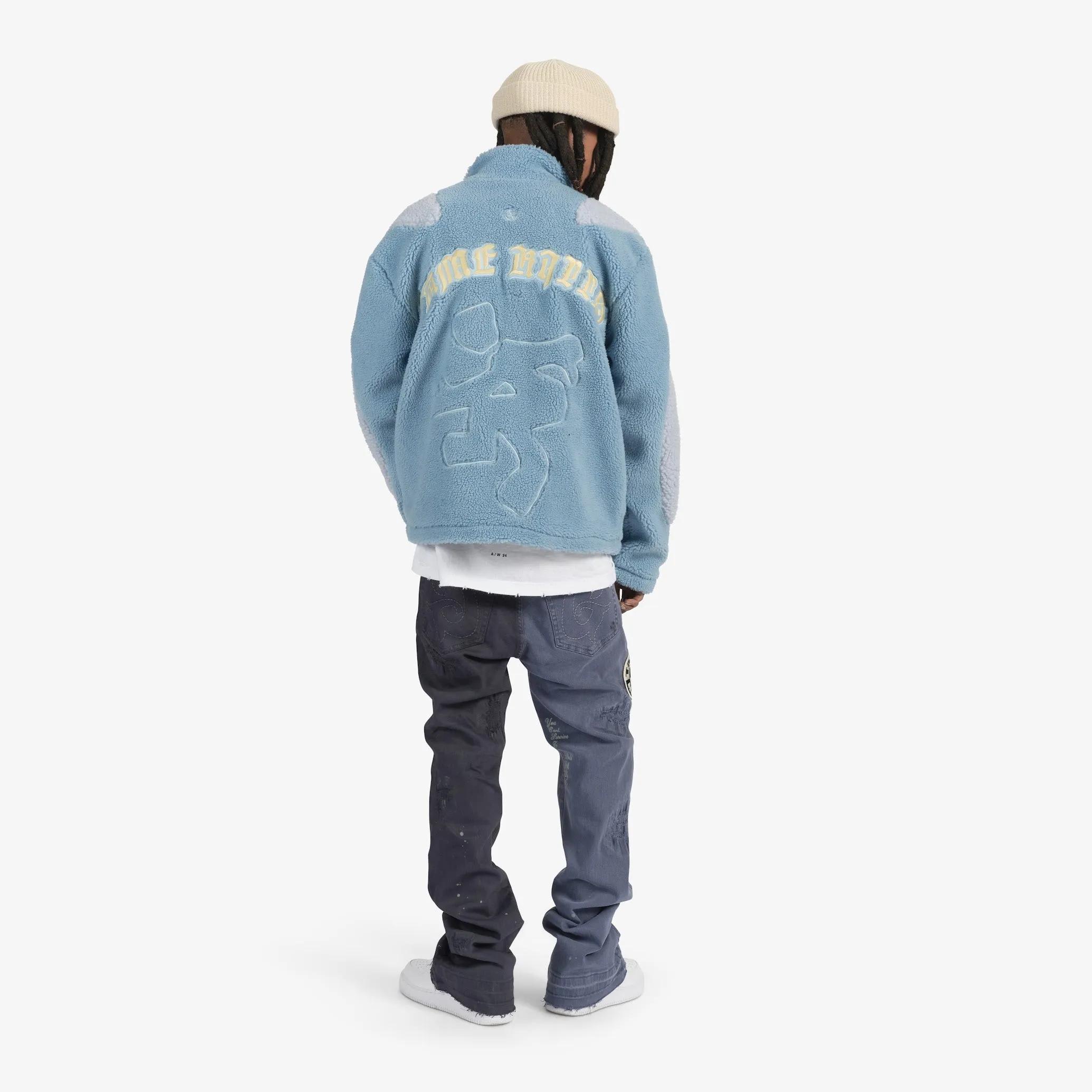 "Fame Kills 2" Fleece (cadet/sky blue)