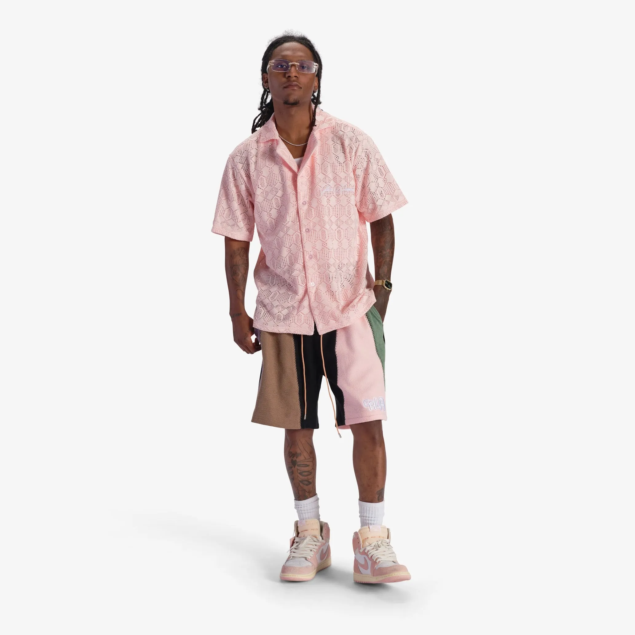 "Patricia" Button-Up (light pink)