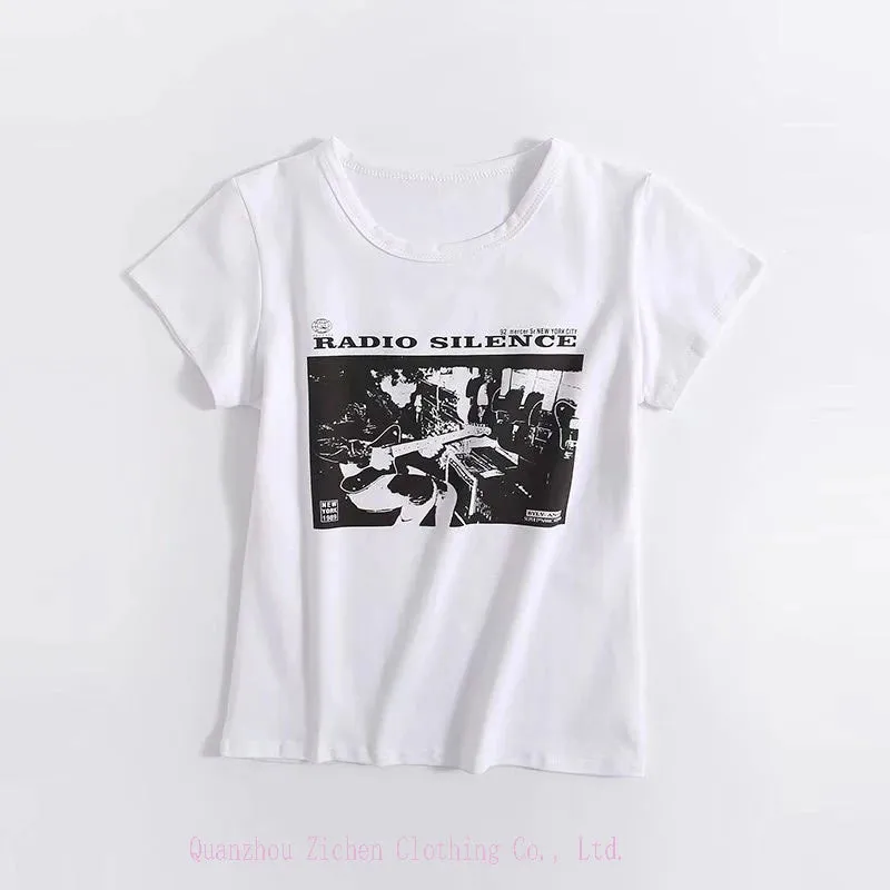 "RADIO SILENCE" - Vintage Rock-Graphic Tee