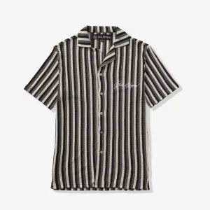 "Sierra" Button-Up (black stripe)