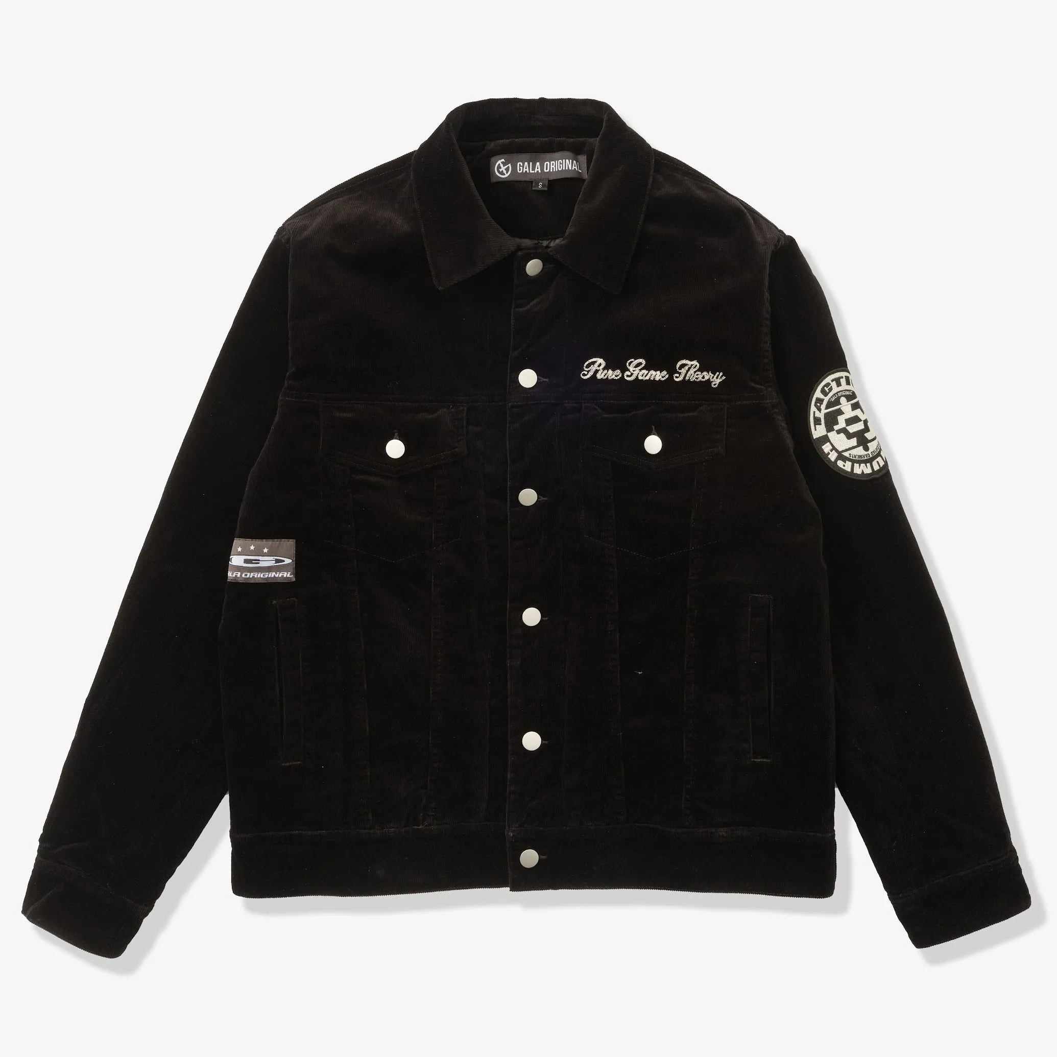 "Territory" Trucker Jacket (black)