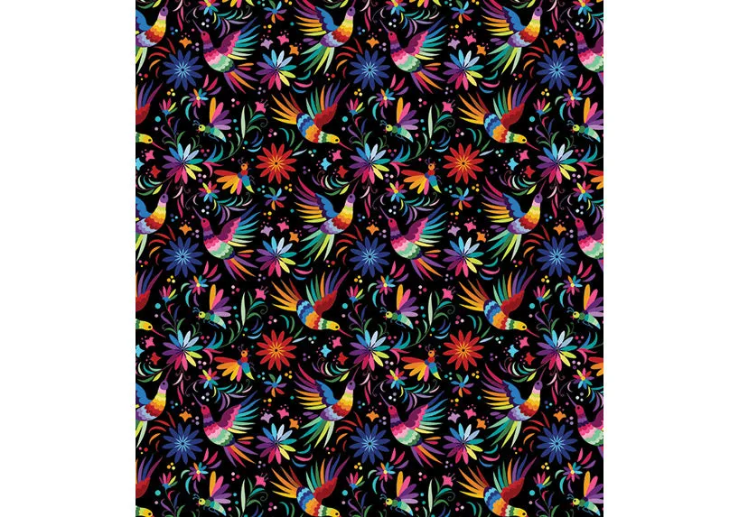 Rainbow Rainforest Long Shorts with pockets