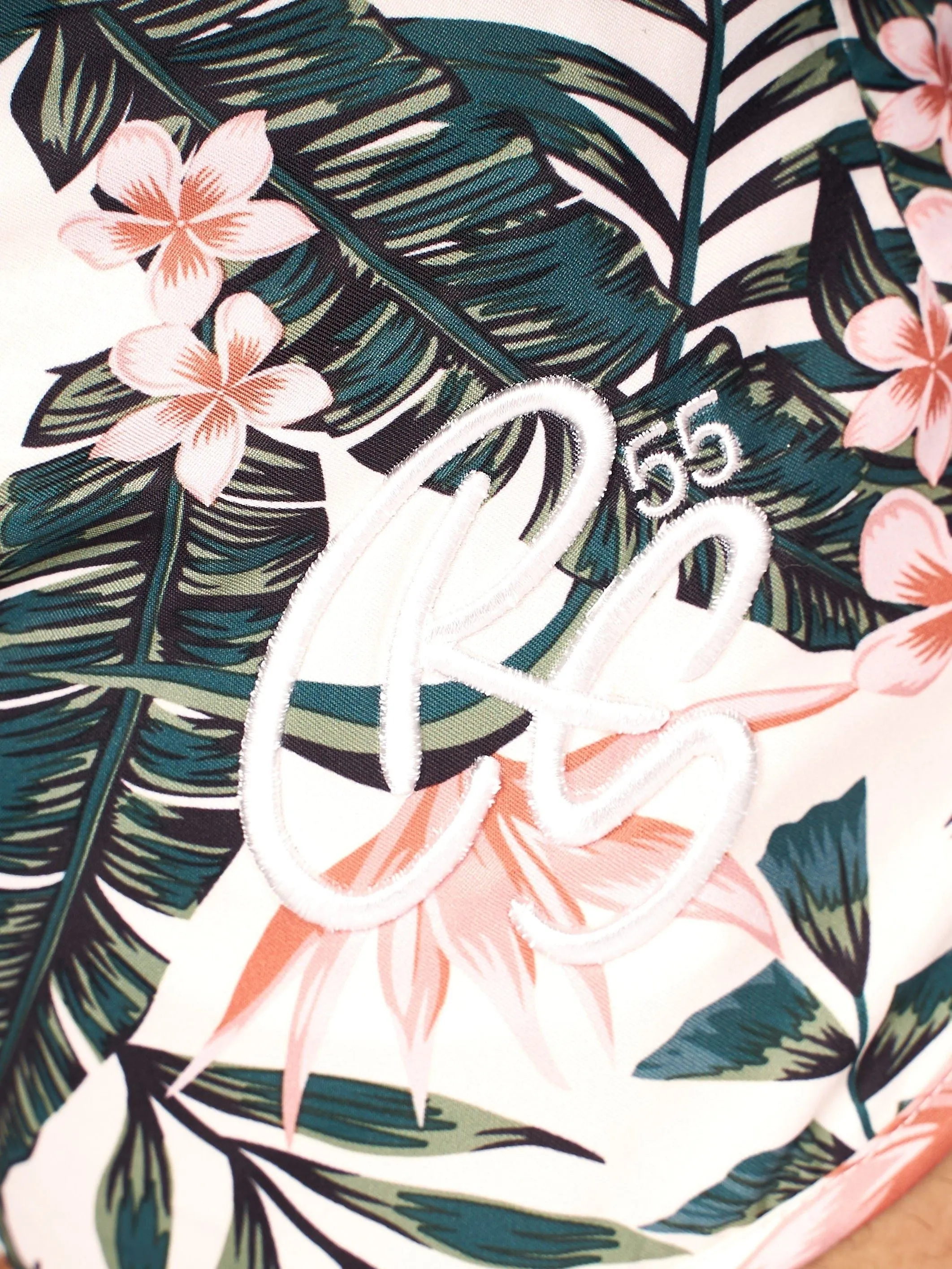 Rainforest Swim Shorts Off White Floral