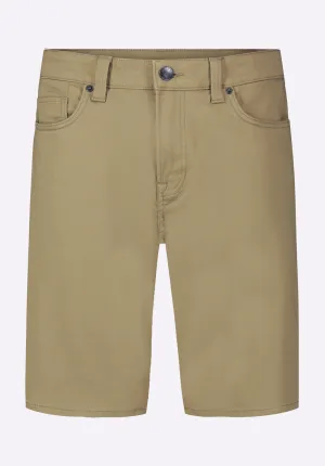 Relaxed Straight Dean Men's Freedom Flex Shorts, Olive - BM26067