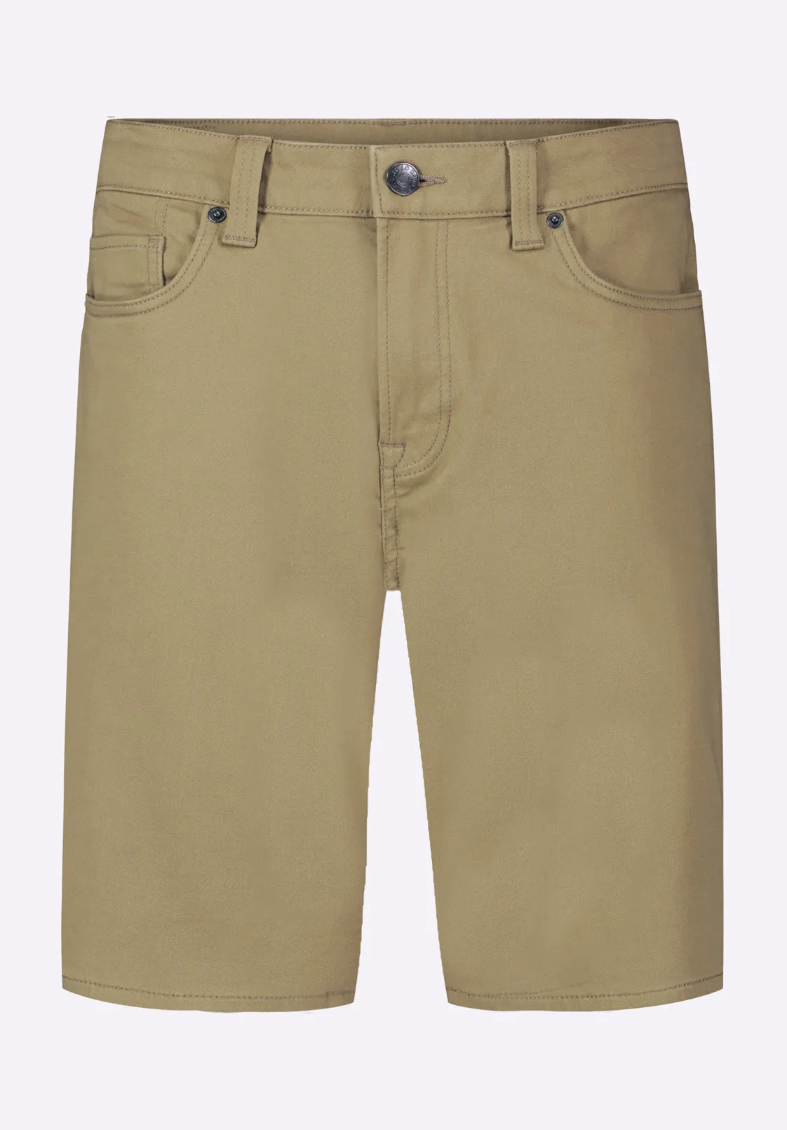 Relaxed Straight Dean Men's Freedom Flex Shorts, Olive - BM26067