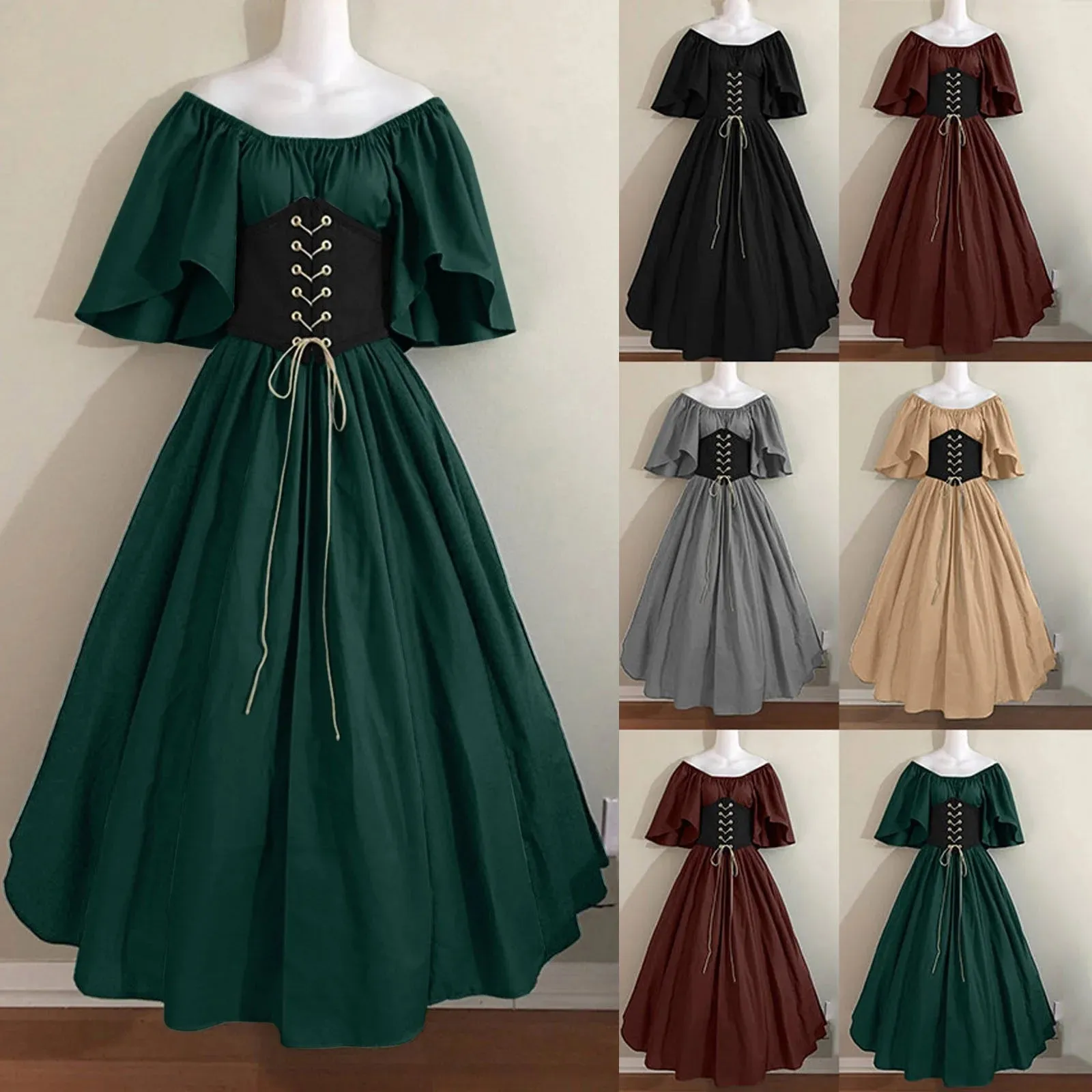 Renaissance Ruffle Dress