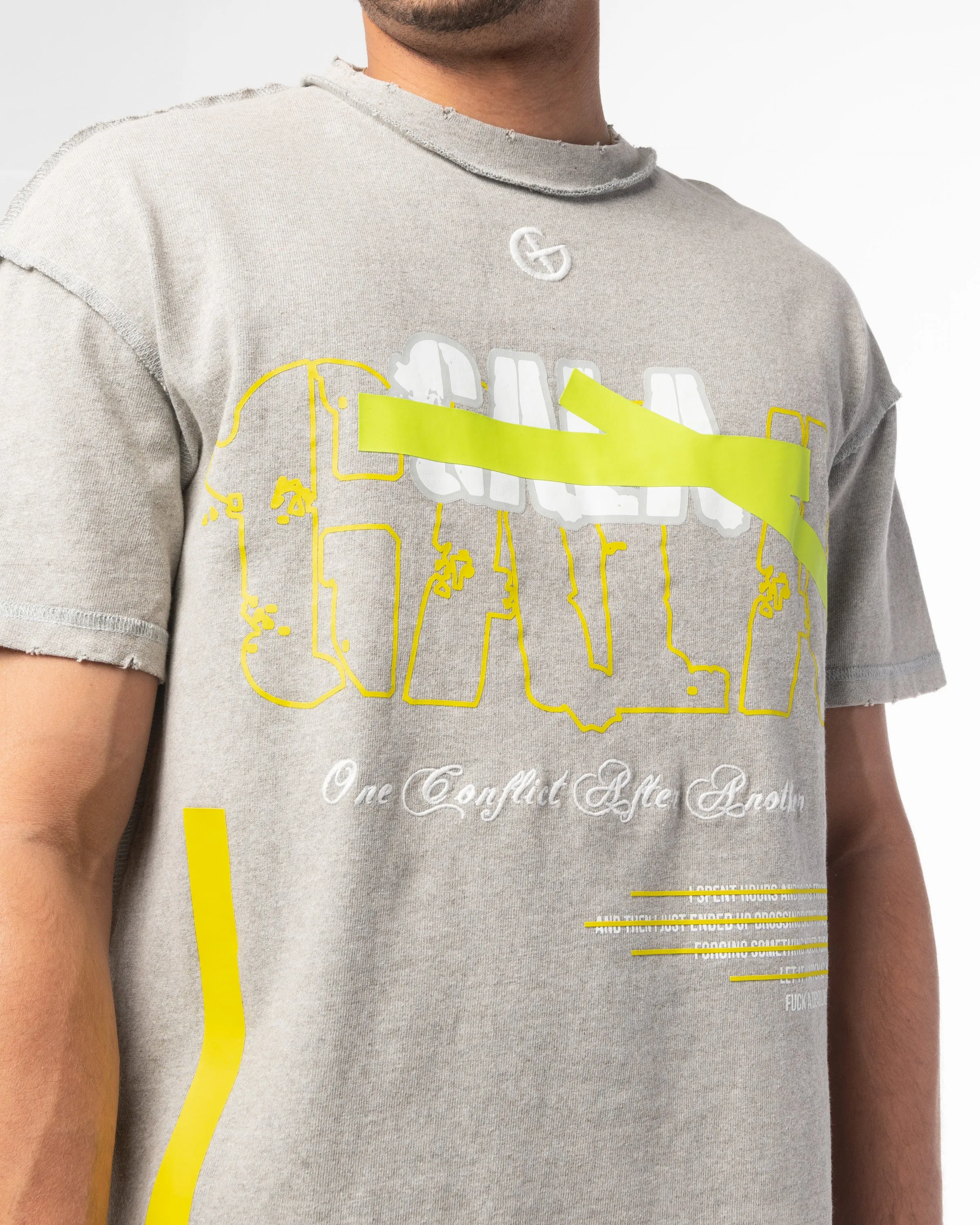 RIOT TEE (HEATHER GREY)
