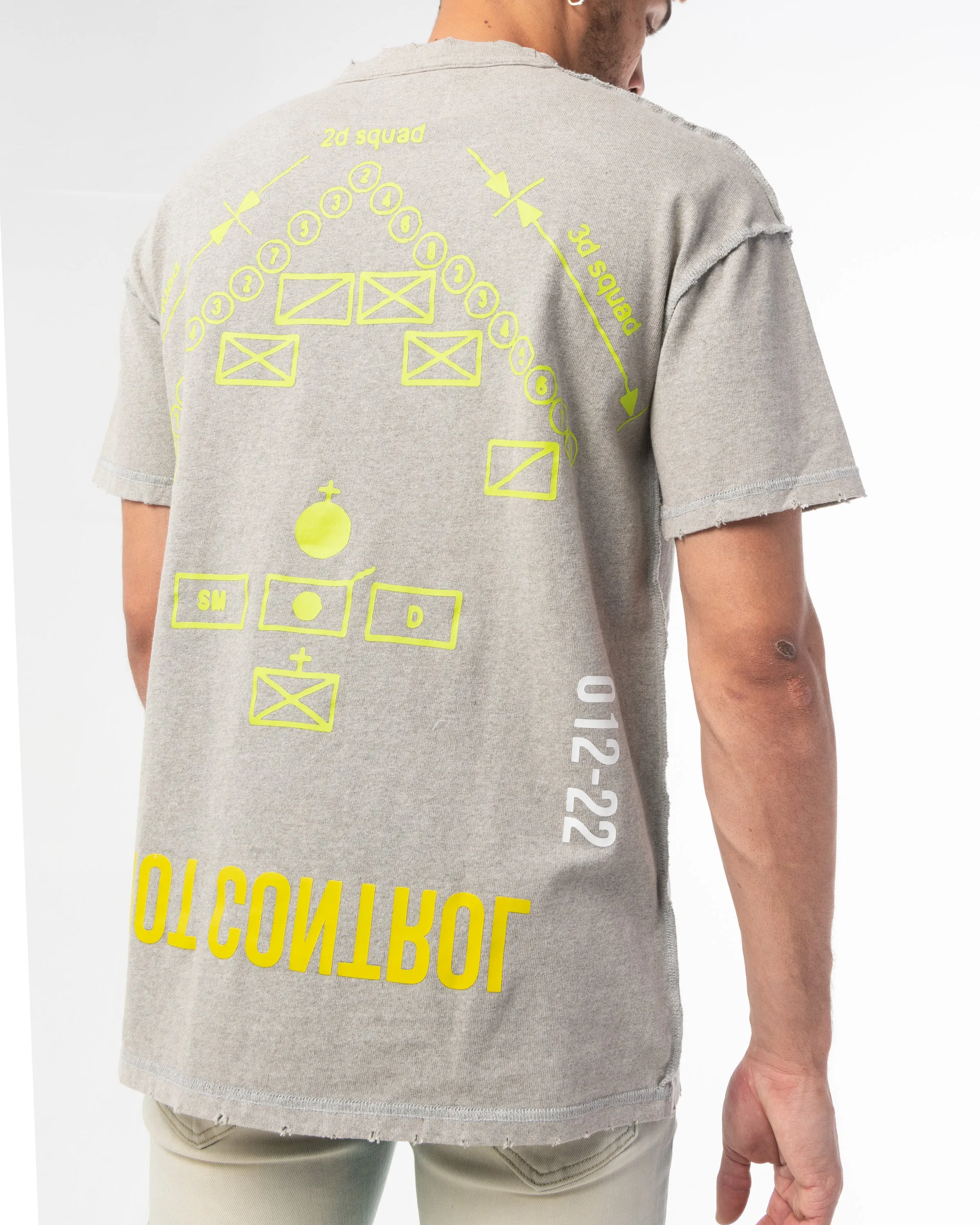 RIOT TEE (HEATHER GREY)