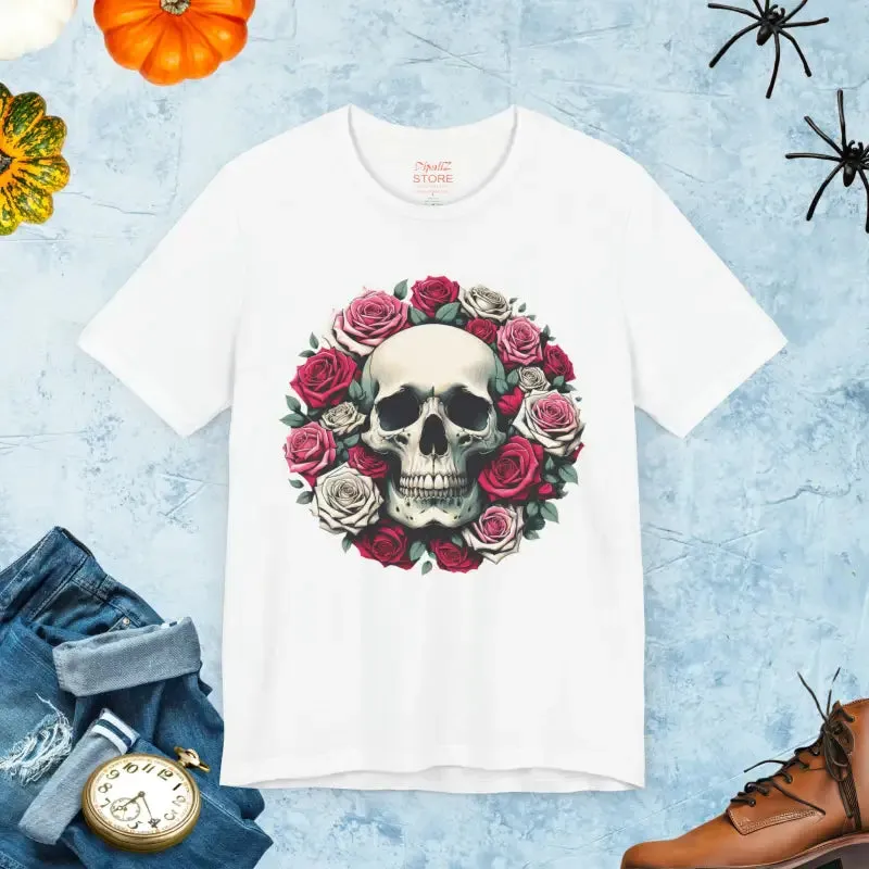 Rock Halloween with Unisex Jersey Short Sleeve Tee