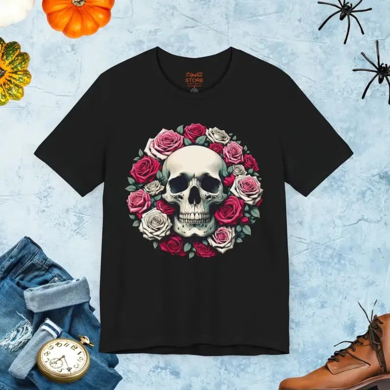 Rock Halloween with Unisex Jersey Short Sleeve Tee