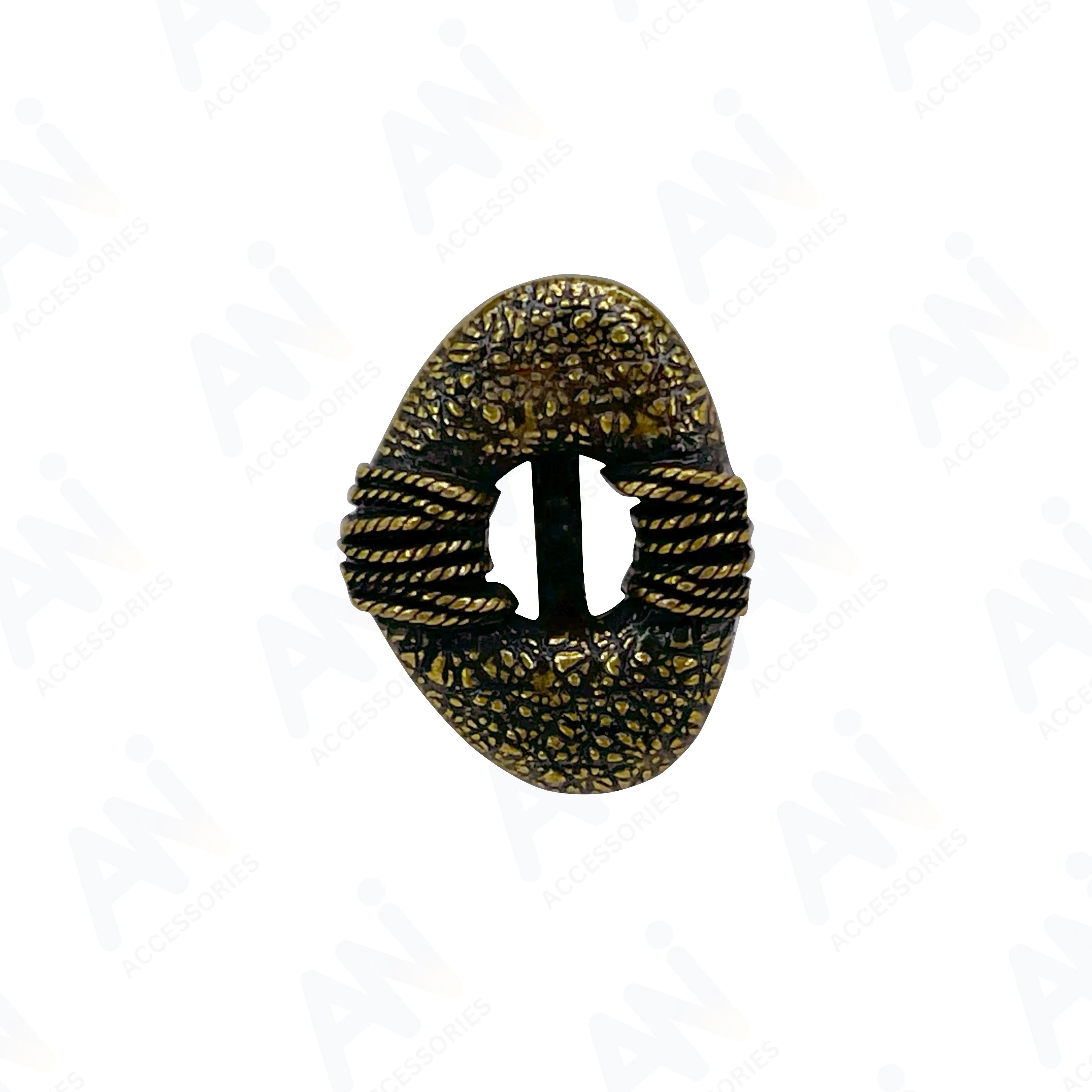Rope Design Metal Button for DIY Projects