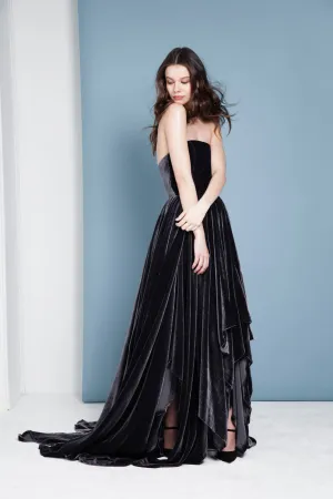 Runaway Silk Velvet Gown