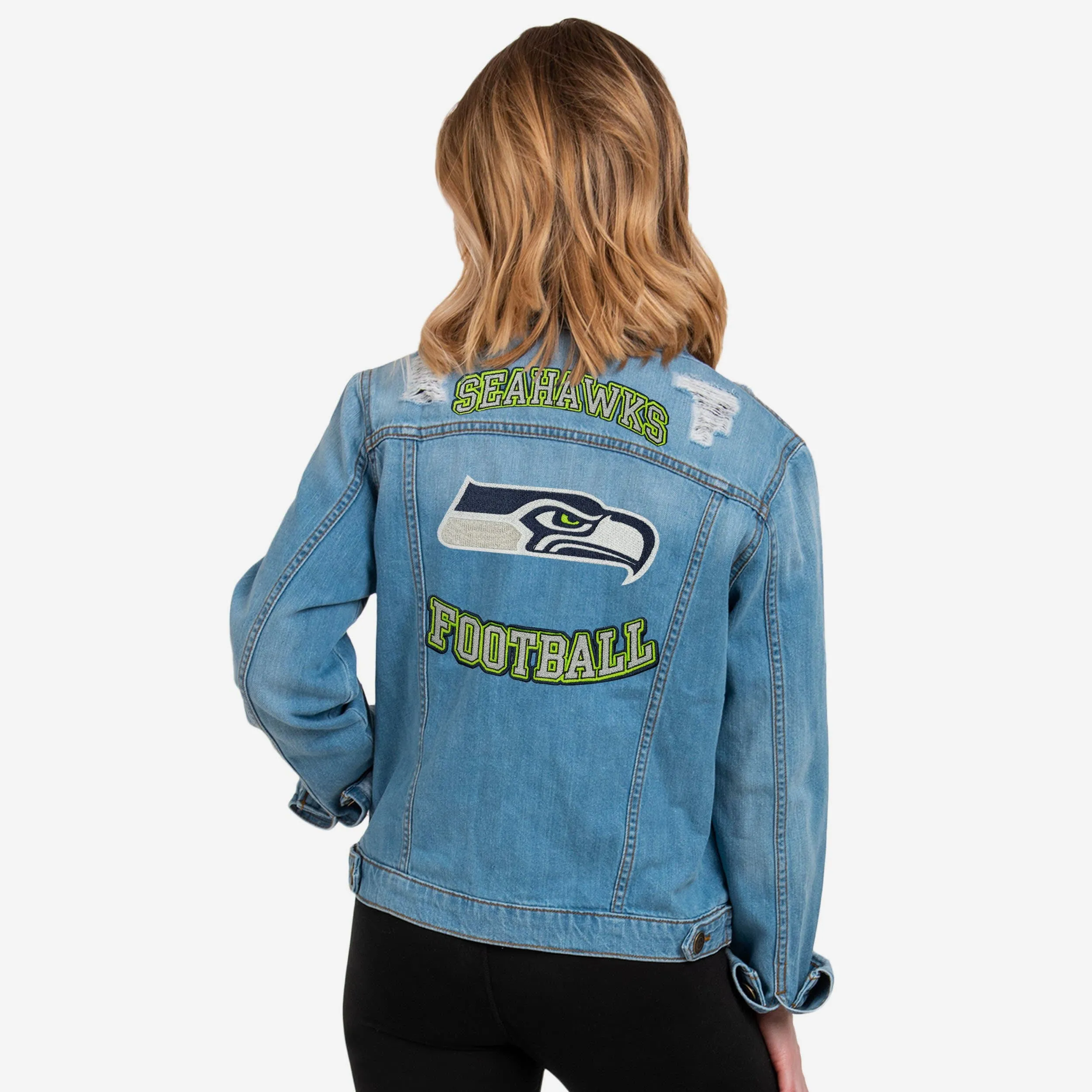 Seattle Seahawks Womens Denim Days Jacket