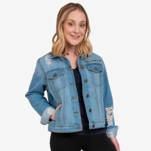 Seattle Seahawks Womens Denim Days Jacket