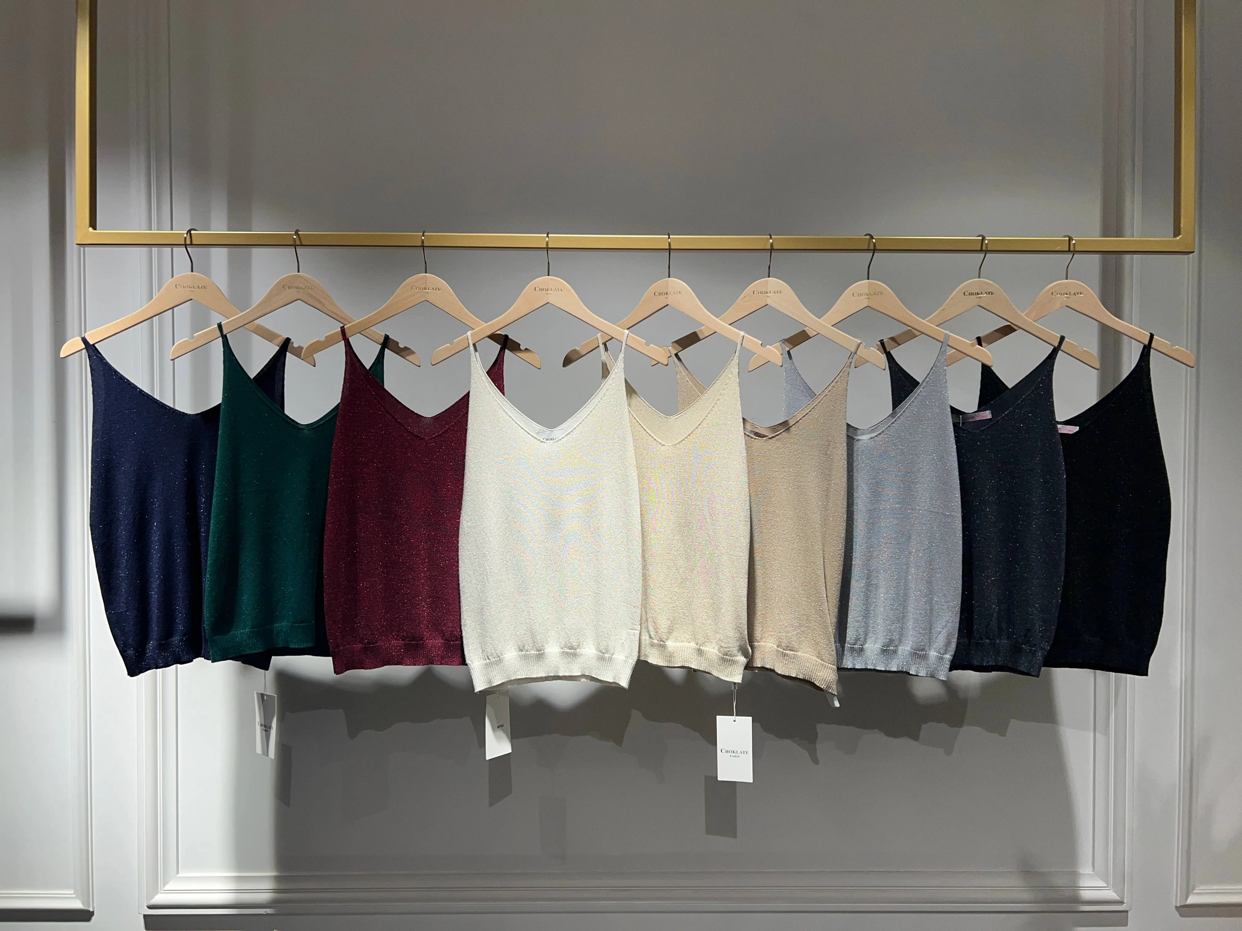 Shiny Lurex Tank Top