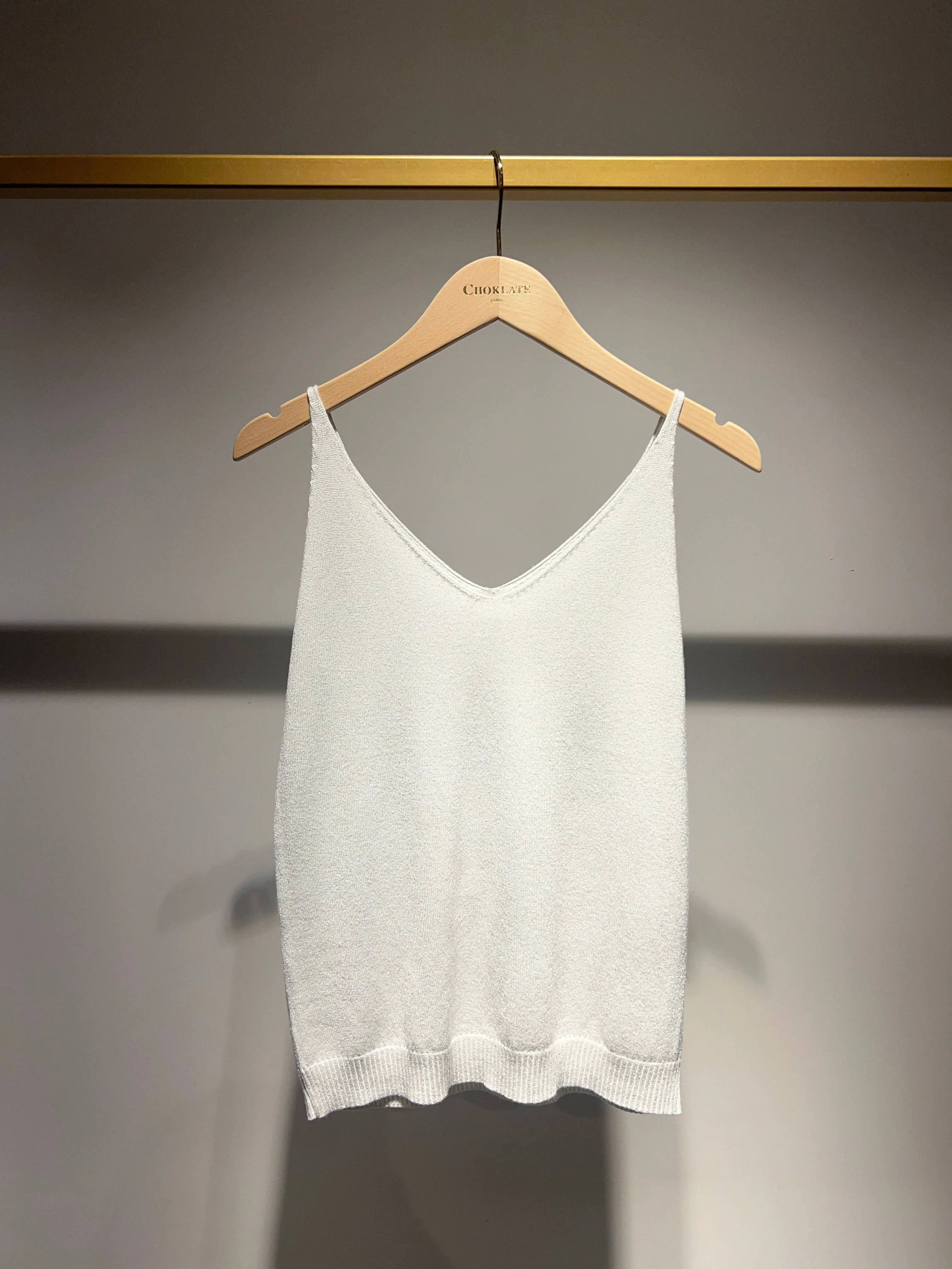 Shiny Lurex Tank Top