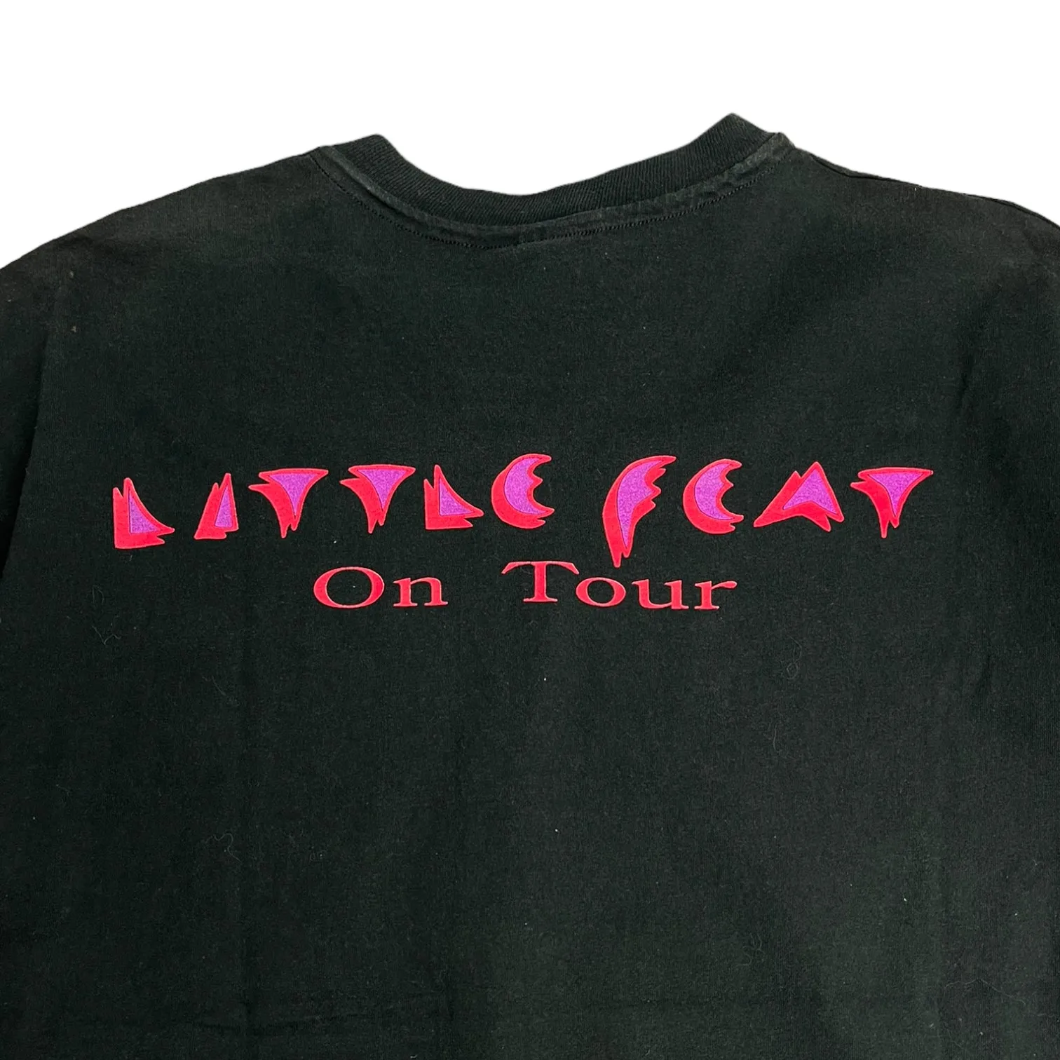 Sleek Black 1988 Little Feat Tour T-Shirt