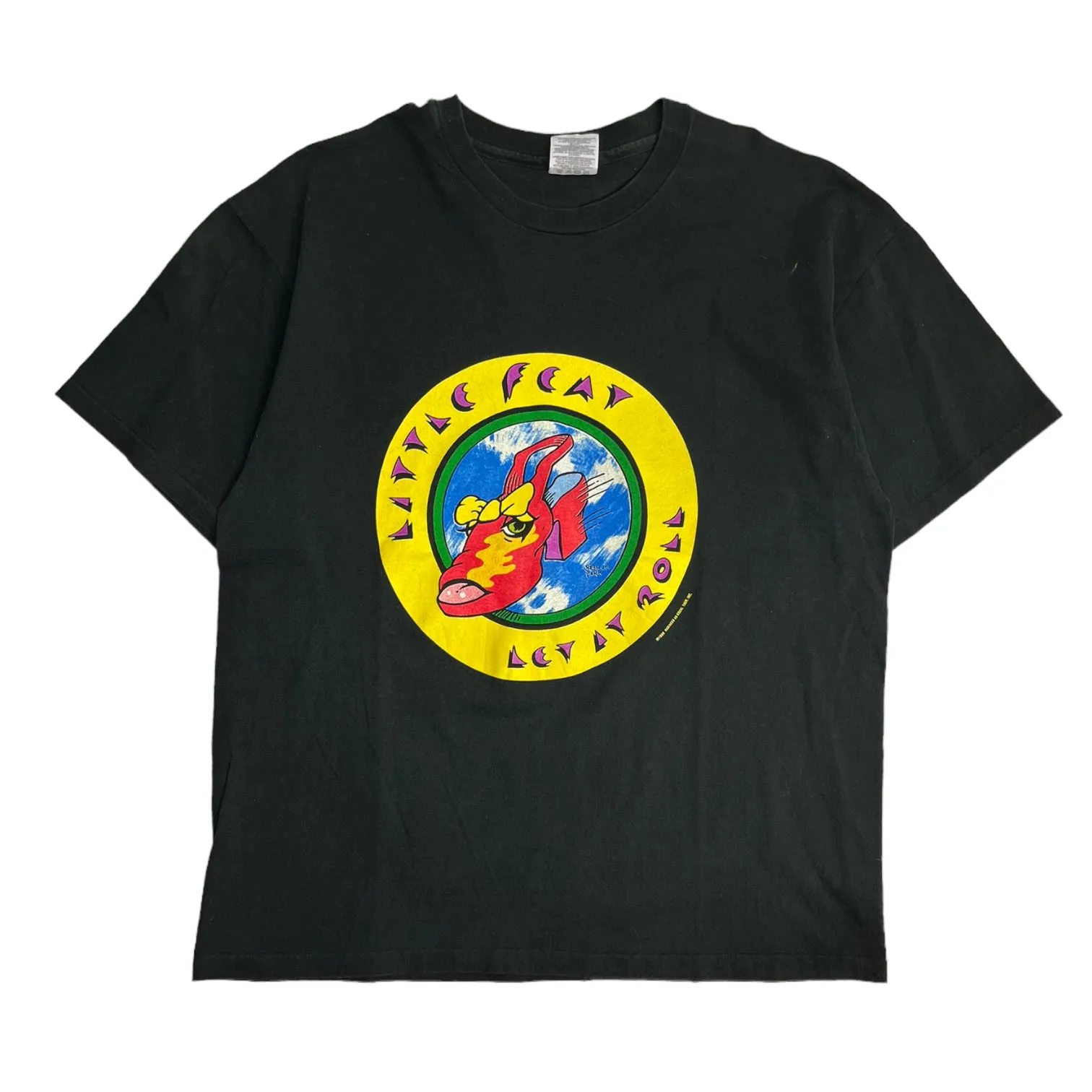 Sleek Black 1988 Little Feat Tour T-Shirt