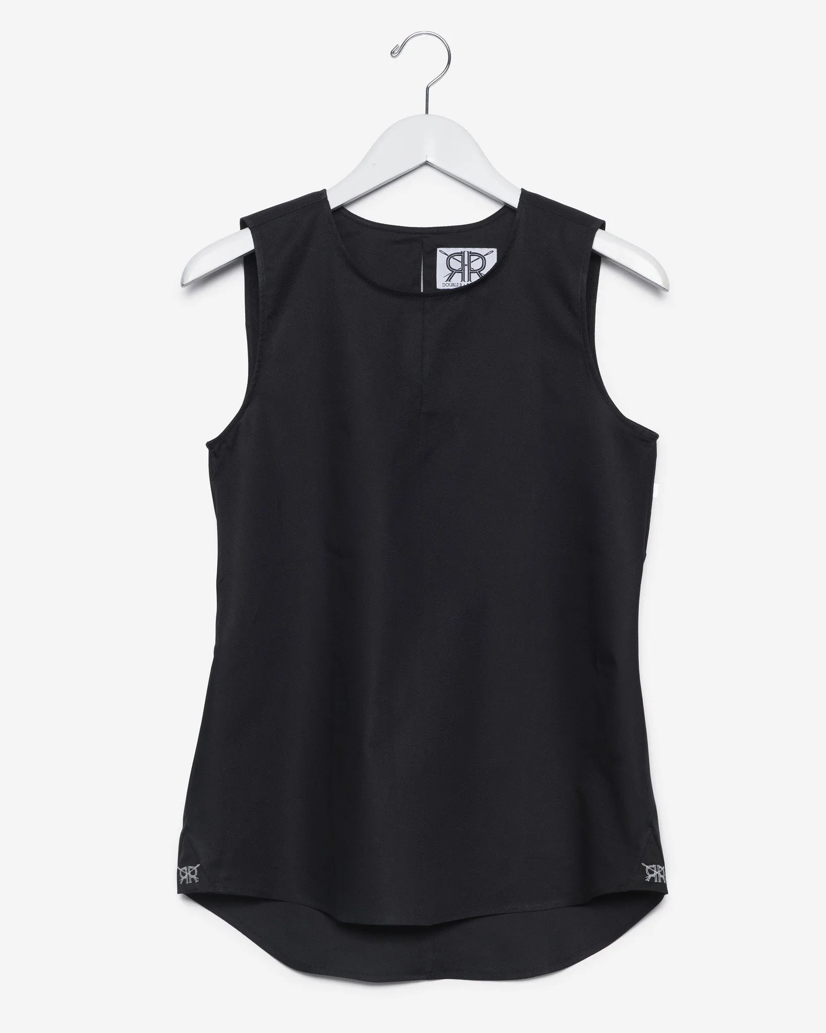 Sleeveless - Black Oxford