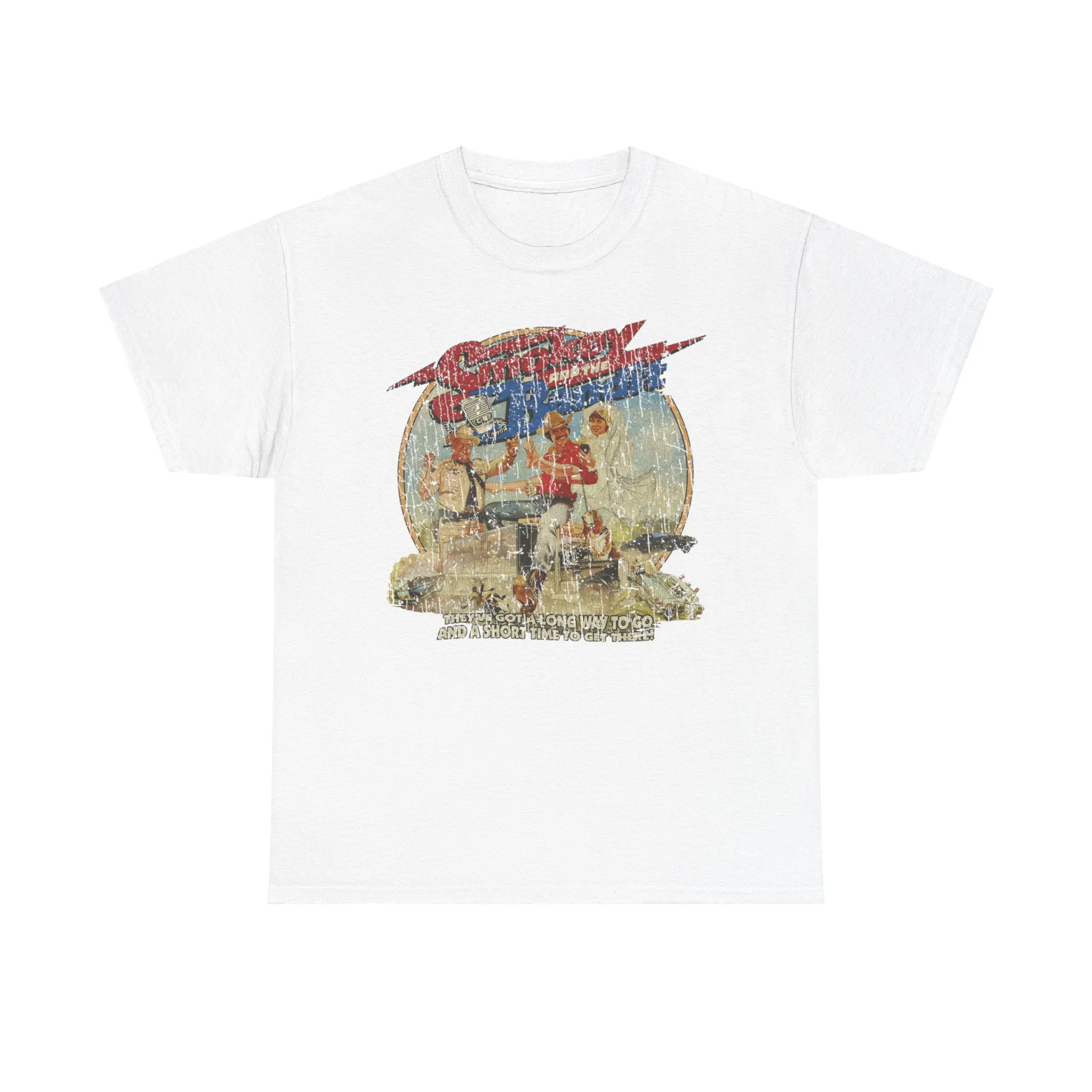Smokey and the Bandit 1977 Western Action Movie T-shirt