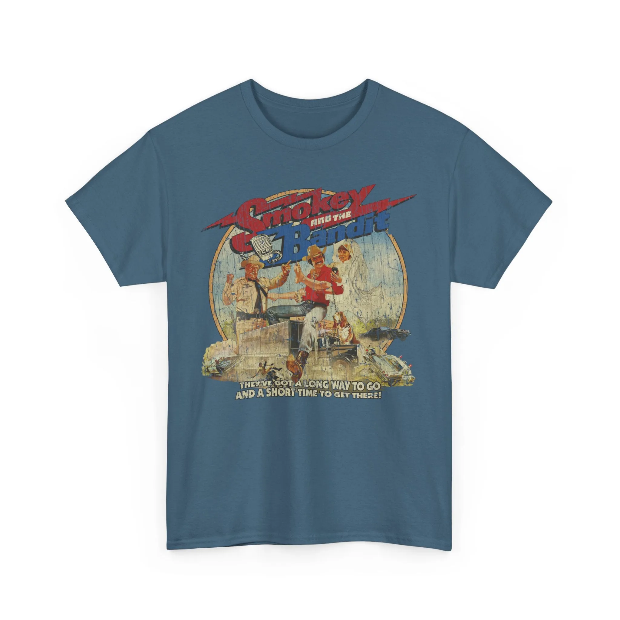 Smokey and the Bandit 1977 Western Action Movie T-shirt