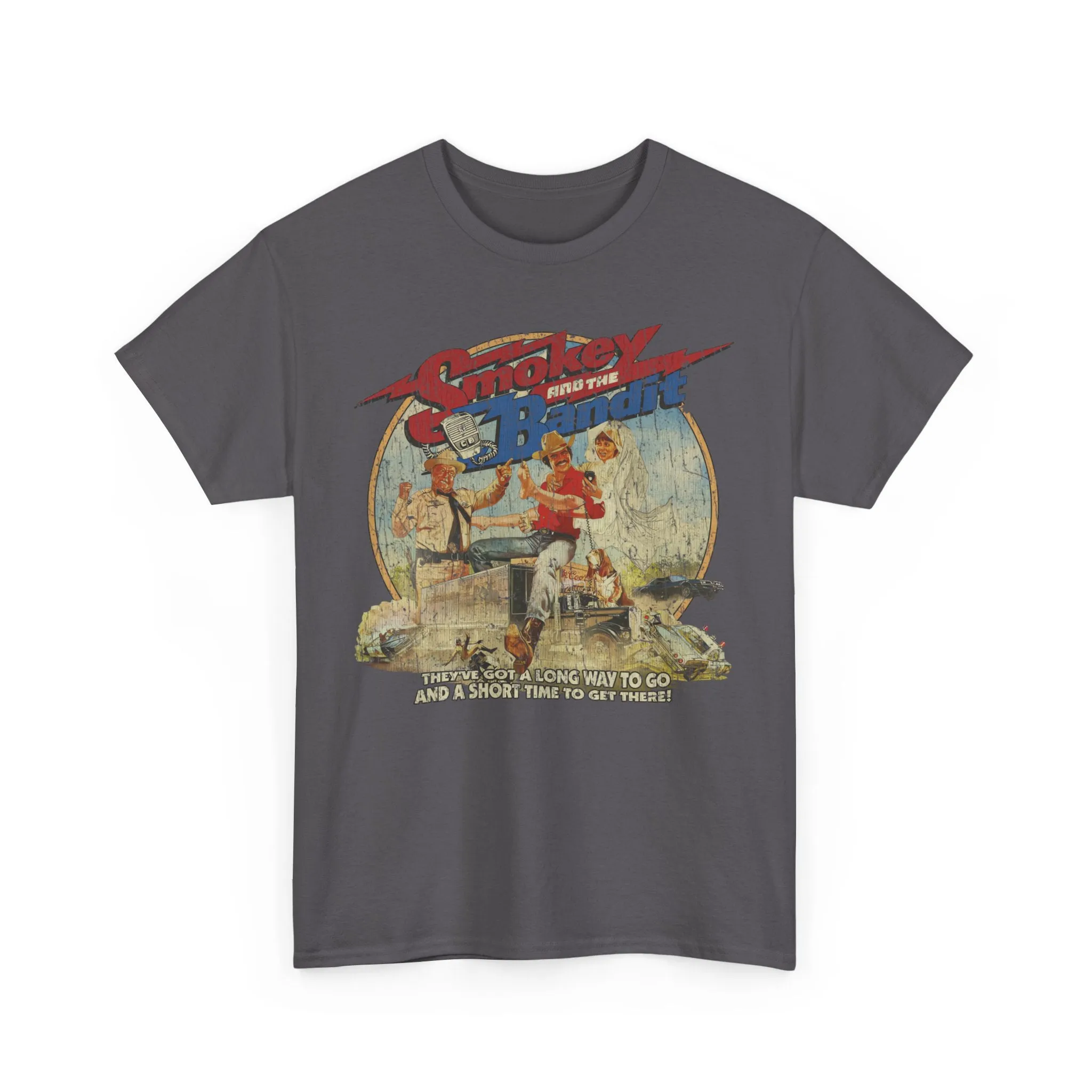 Smokey and the Bandit 1977 Western Action Movie T-shirt