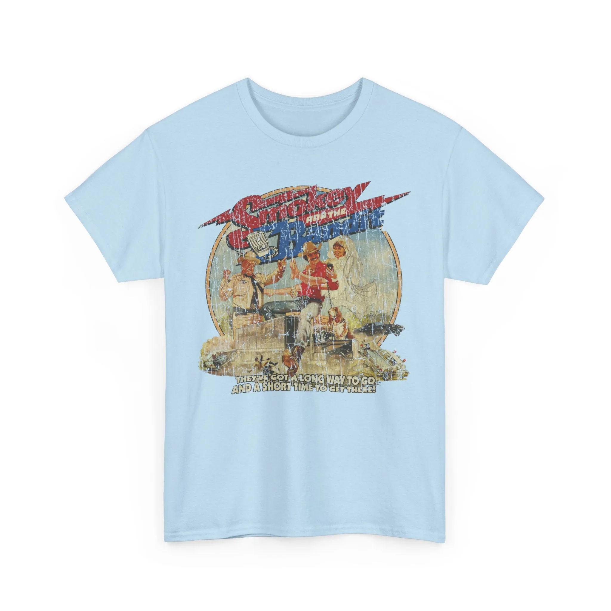 Smokey and the Bandit 1977 Western Action Movie T-shirt