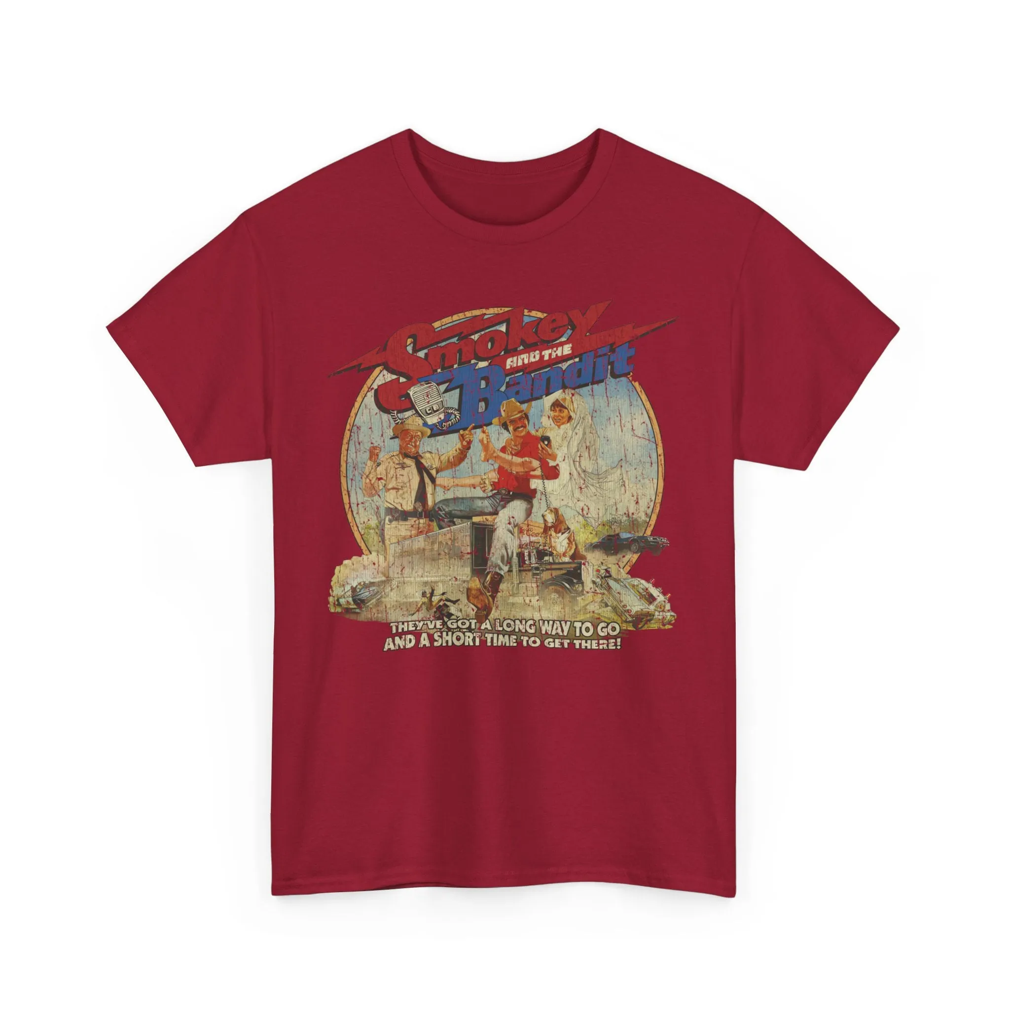 Smokey and the Bandit 1977 Western Action Movie T-shirt