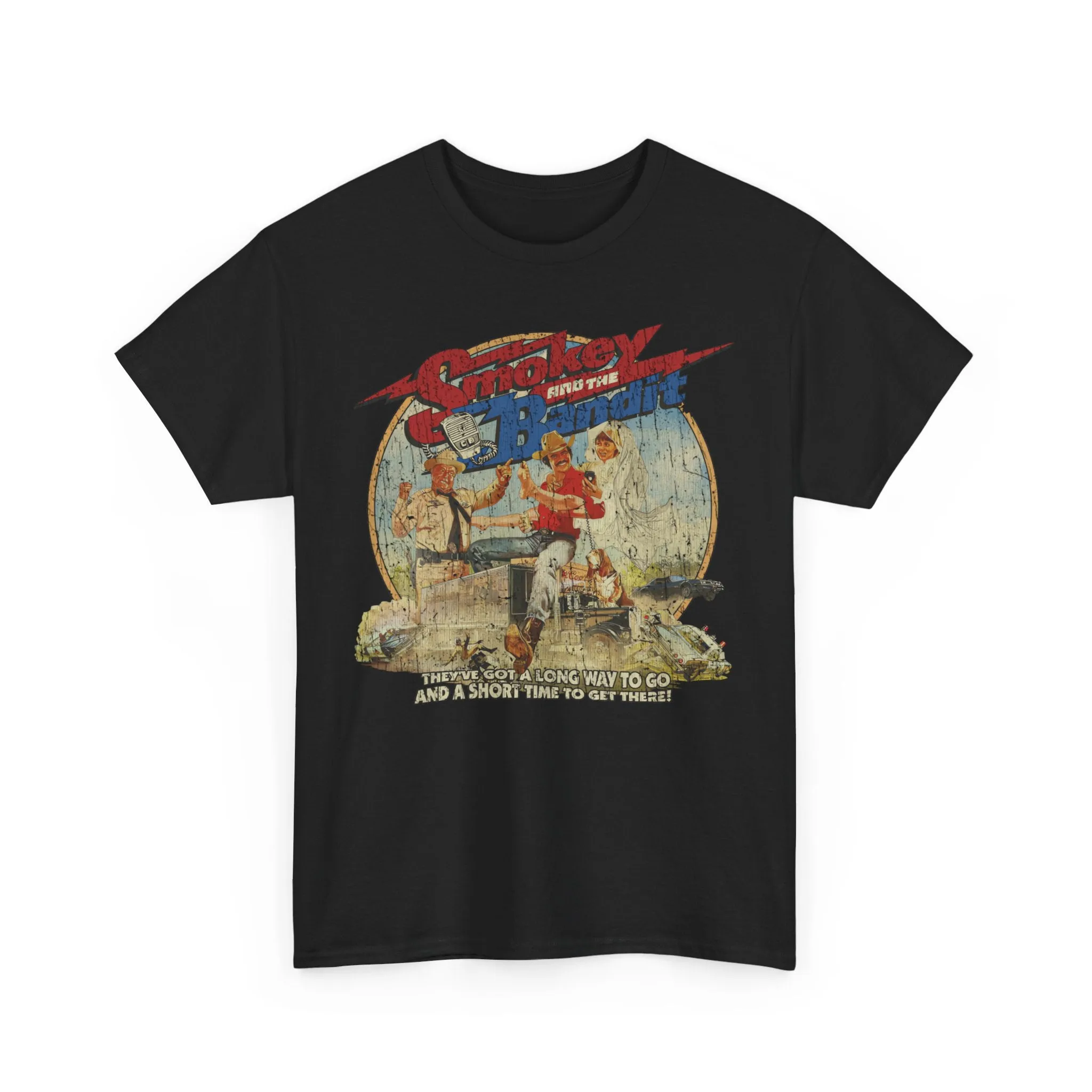 Smokey and the Bandit 1977 Western Action Movie T-shirt