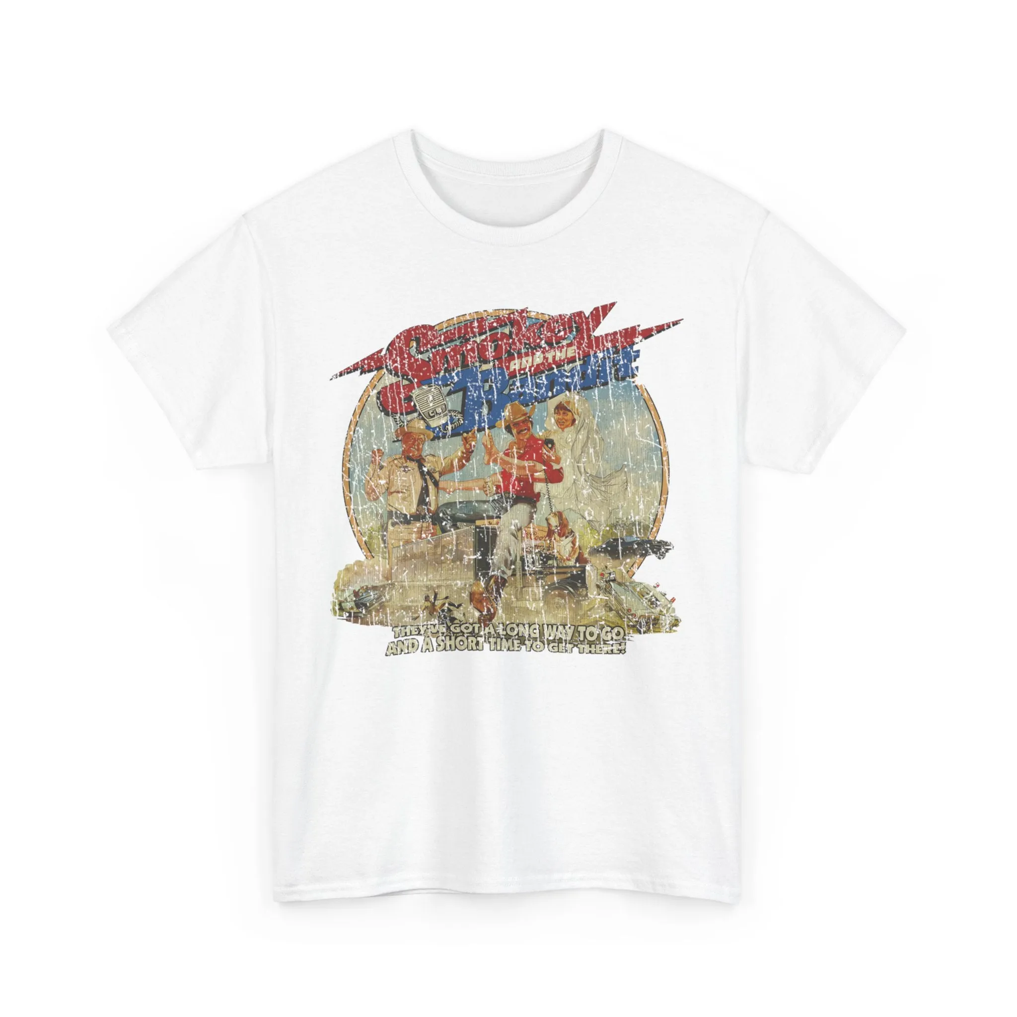 Smokey and the Bandit 1977 Western Action Movie T-shirt