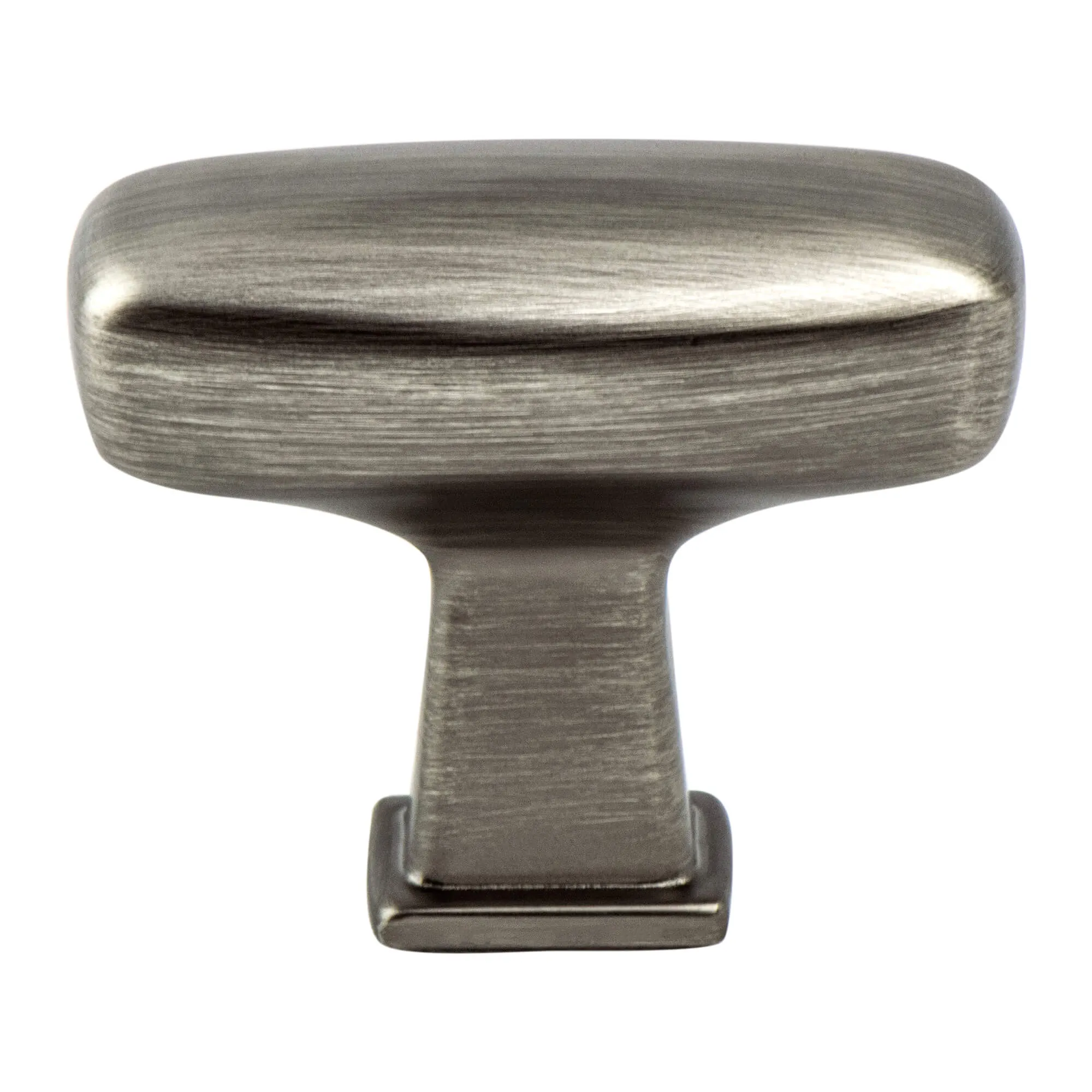 Subtle Surge Vintage Nickel Knob - This knob has a tooth on the bottom.