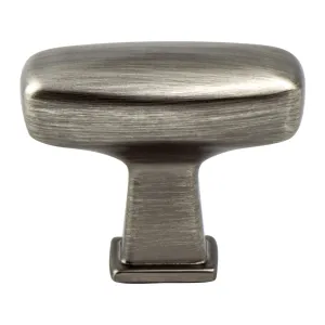 Subtle Surge Vintage Nickel Knob - This knob has a tooth on the bottom.