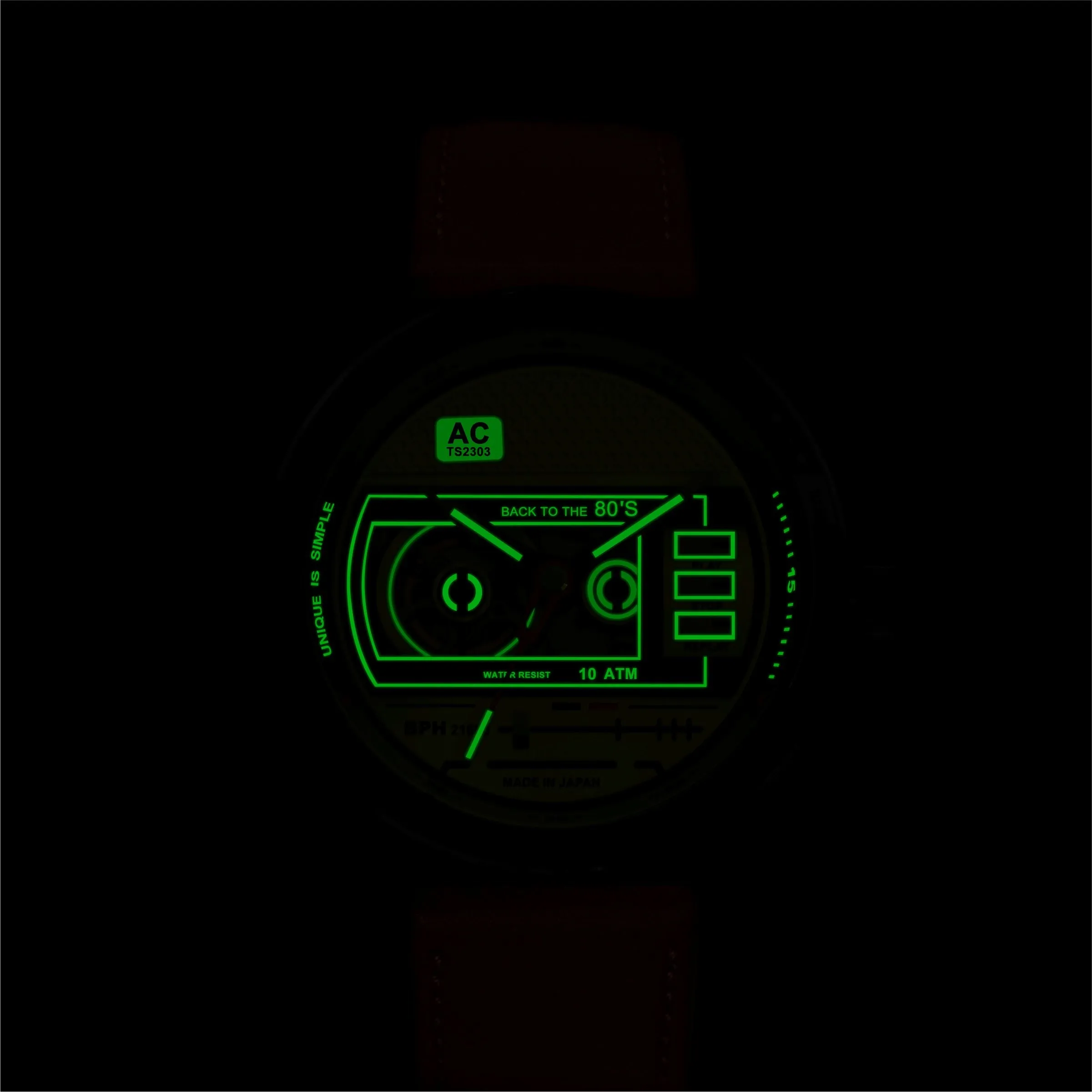TACS Automatic Cassette Watch - Chrome TS2303A